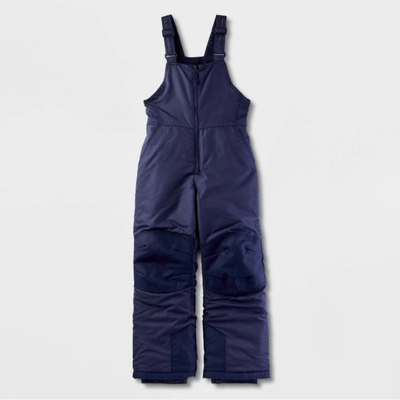 Cat & Jack children’s Snow Pants Overalls sz 4T navy blue - Picture 1 of 5